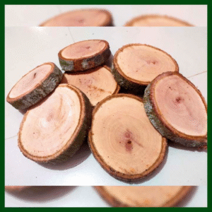 Round Wooden Plate (5.5 to 7 inch)